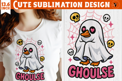 Goose sublimation design | Funny Goose clipart | Halloween Product Image 1
