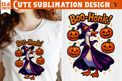 Goose sublimation design | Funny Goose clipart | Halloween Product Image 1