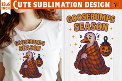 Goose sublimation design | Funny Goose clipart | Halloween Product Image 1