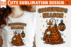 Goose sublimation design | Funny Goose clipart | Halloween Product Image 1