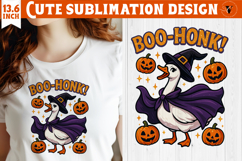 Goose sublimation design | Funny Goose clipart | Halloween Product Image 1