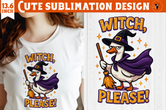 Goose sublimation design | Funny Goose clipart | Halloween Product Image 1