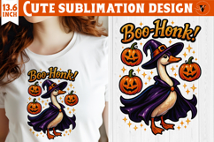 Goose sublimation design | Funny Goose clipart | Halloween Product Image 1