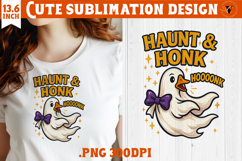 Goose sublimation design | Funny Goose clipart | Halloween Product Image 1