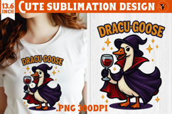 Goose sublimation design | Funny Goose clipart | Halloween Product Image 1