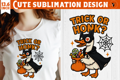 Goose sublimation design | Funny Goose clipart | Halloween Product Image 1
