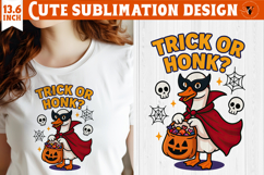 Goose sublimation design | Funny Goose clipart | Halloween Product Image 1