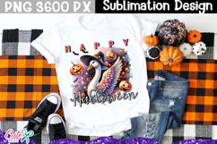 Halloween Goose Sublimation Design