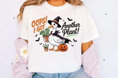 Halloween Goose PNG, Oops I Got Another Plant! PNG, Spooky Product Image 2