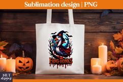 Goose Halloween tote bag Silly Goose Vampire Halloween quote Product Image 1