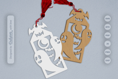 Halloween Gothic Bookmark SVG Product Image 1