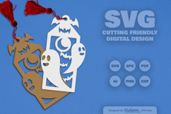 Halloween Gothic Bookmark SVG Product Image 2