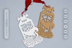 Halloween Gothic Bookmark SVG Product Image 2