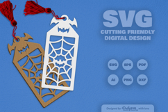 Halloween Gothic Bookmark SVG Product Image 2