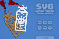 Halloween Gothic Bookmark SVG Product Image 2