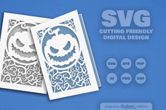 Halloween Greeting Card SVG Product Image 2
