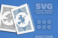 Halloween Greeting Card SVG Product Image 2