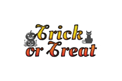 Halloween grunge gradient lettering typography style art Product Image 1