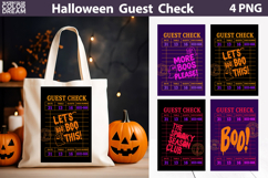 Halloween Guest Check | Spooky Quotes and Drinks Product Image 2