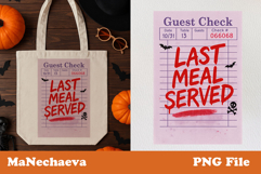 Halloween Guest Check Bundle | 15 PNG Wall Prints for Spooky Product Image 6