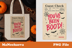 Halloween Guest Check Bundle | 15 PNG Wall Prints for Spooky Product Image 8