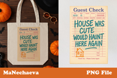 Halloween Guest Check Bundle | 15 PNG Wall Prints for Spooky Product Image 12