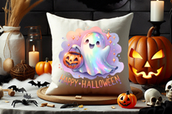halloween happy ghost pumpkin png, cute halloween ghost clipart, kawaii pumpkin ghost design, halloween smiling ghost art, halloween family friendly ghost, halloween ghost sublimation png, halloween ghost printable design, pumpkin ghost cute clipart, hall