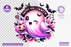 happy halloween pink ghost png, cute ghost clipart, pastel halloween sublimation, girly spooky png, kawaii ghost design, halloween pink clipart, spooky cute ghost png, halloween sublimation design, pink halloween ghost art, pastel spooky clipart