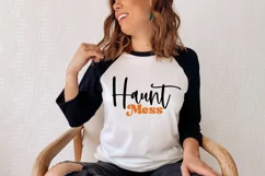 Our "Haunt Mess" design was born from the pages of classic Halloween tales, capturing the essence of eerie ghosts, spooky pumpkins, and a mysterious haunted house. This unique digital art is crafted to bring a smile to your face and a shiver to your spine