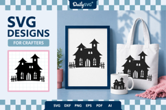 Halloween Haunted House SVG Product Image 1
