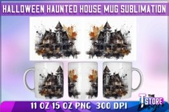 Halloween Haunted House Mug Sublimation|Coffee 11 Oz|15 oz Product Image 7