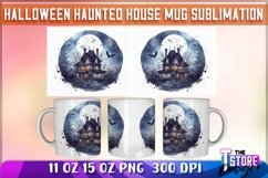 Halloween Haunted House Mug Sublimation|Coffee 11 Oz|15 oz Product Image 7