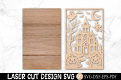 Halloween Haunted House SVG Laser Cut Product Image 2
