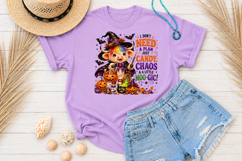 Halloween Highland Cow Witch Sublimation Product Image 4