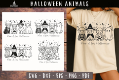 Halloween Animals SVG Bundle Cute Halloween Product Image 6