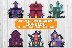 Halloween House Decor LaserCut File BUNDLES Product Image 1