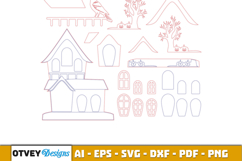 Halloween House Decor LaserCut File Product Image 2
