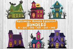 Halloween House Decor LaserCut File BUNDLES Product Image 1