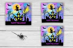 Halloween tumbler sublimation | Tumbler wrap Product Image 2