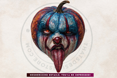 Horrific Halloween Pumpkins Clipart for POD &amp; Scrapbooking Product Image 7