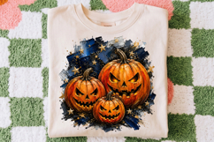 Halloween Horror Pumpkin Png, Spooky Jack O Lantern Design Product Image 2