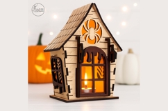 Halloween Haunted House Lantern Set 3 Designs - Spooky Decor Product Image 8