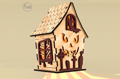 Halloween Haunted House Lantern Set 3 Designs - Spooky Decor Product Image 7