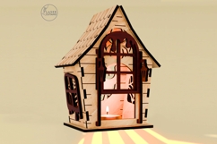 Halloween Haunted House Lantern Set 3 Designs - Spooky Decor Product Image 9