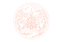 Halloween Hunt House Laser Cut SVG Product Image 2