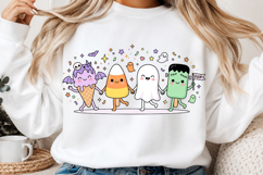 Halloween Ice Cream Doodles Character Product Image 2