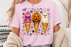 Halloween Ice Cream Sublimation, Spooky Ice Cream PNG Product Image 4