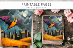grunge halloween pages, cute halloween Product Image 3