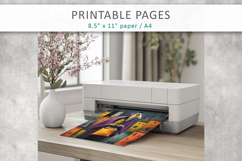 grunge halloween pages, dracula illustrations Product Image 8