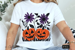 Boho Pumpkin Halloween PNG Product Image 3